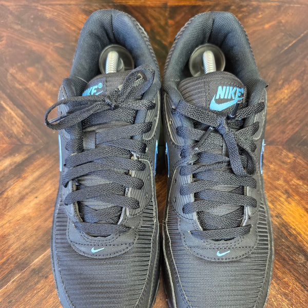 Nike Air Max 90 Black University Blue maat 44