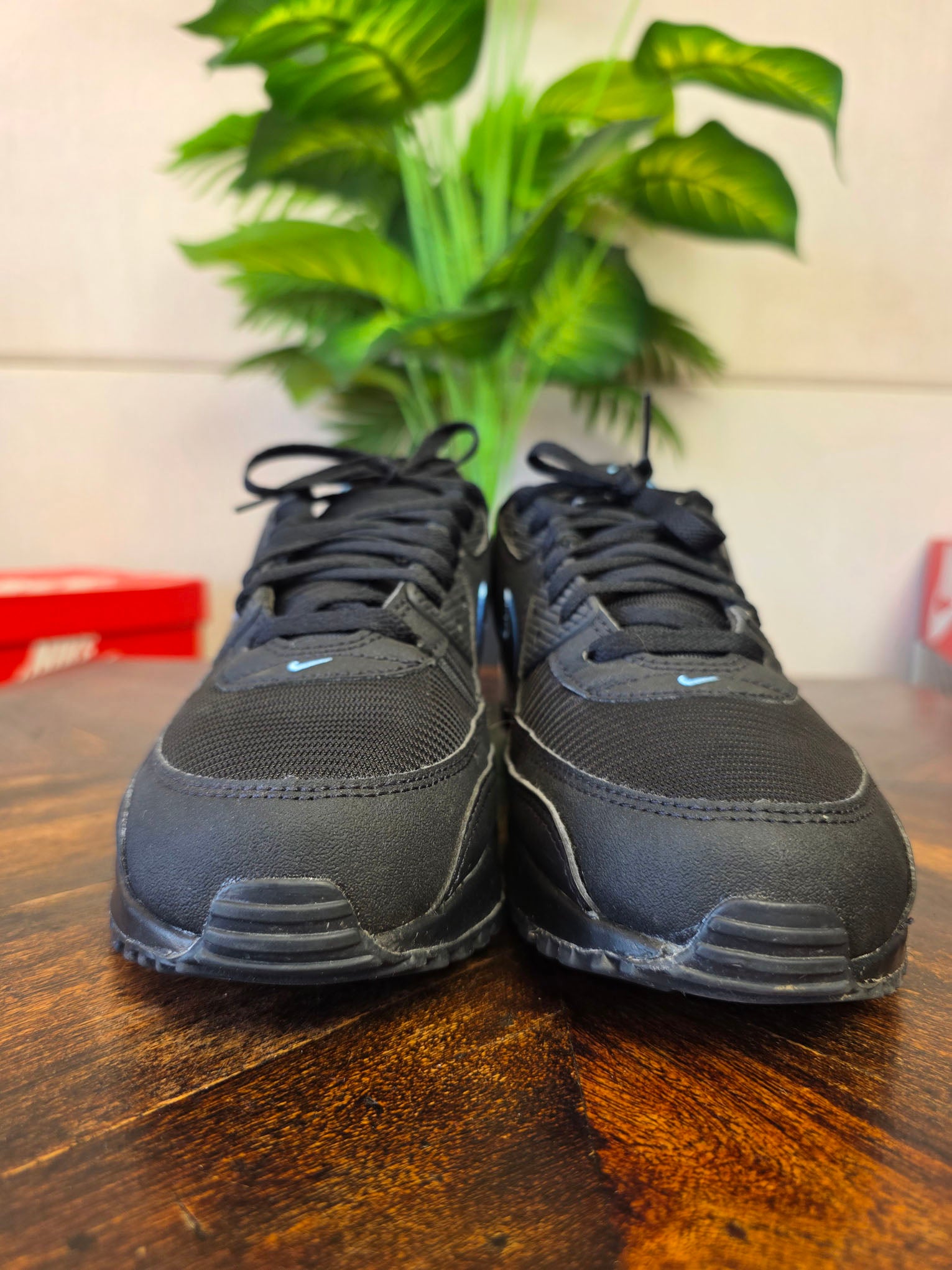 Nike Air Max 90 Black University Blue maat 44