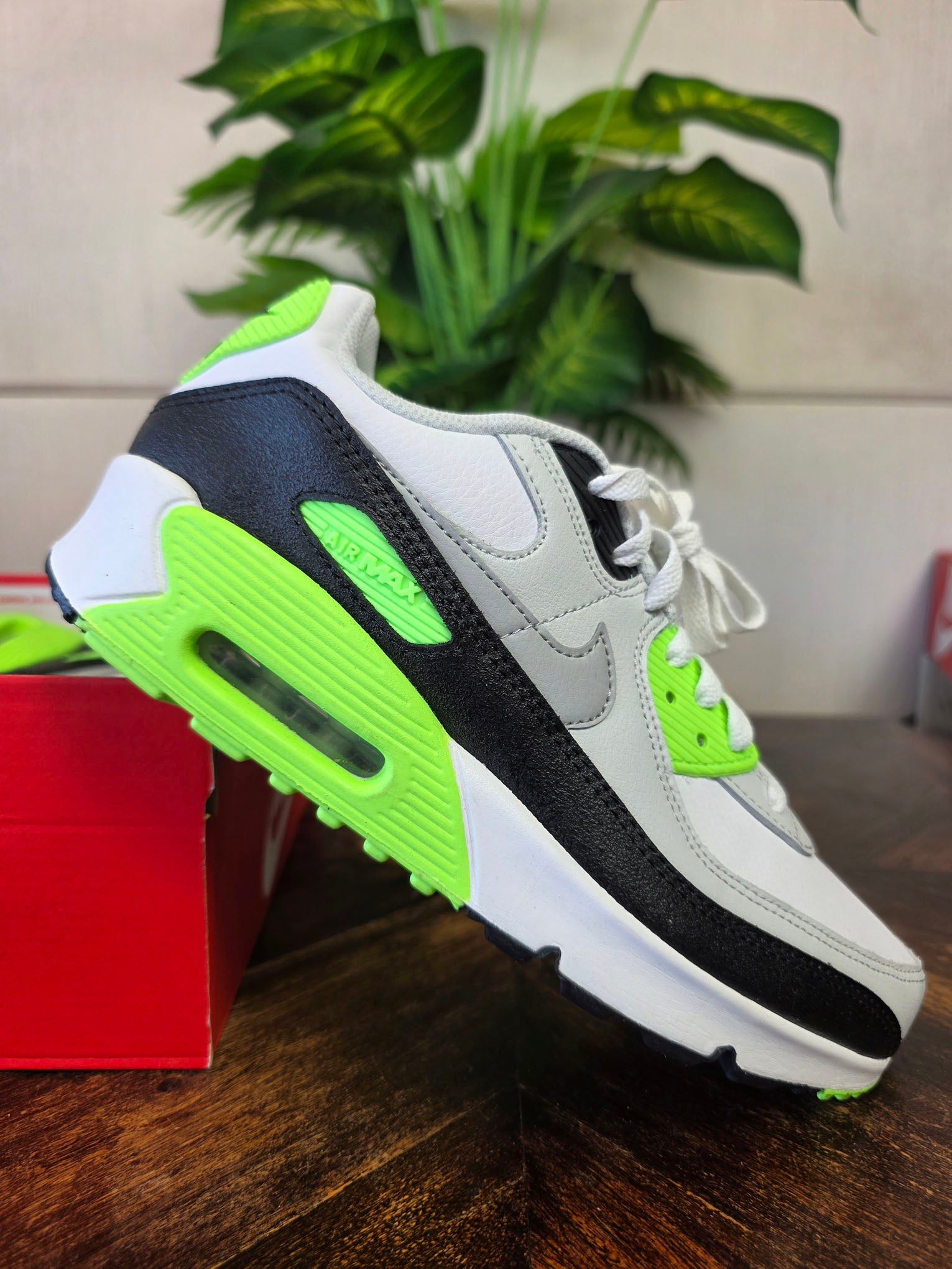 Nike Air Max 90 LTR GS Lime Blast maat 39