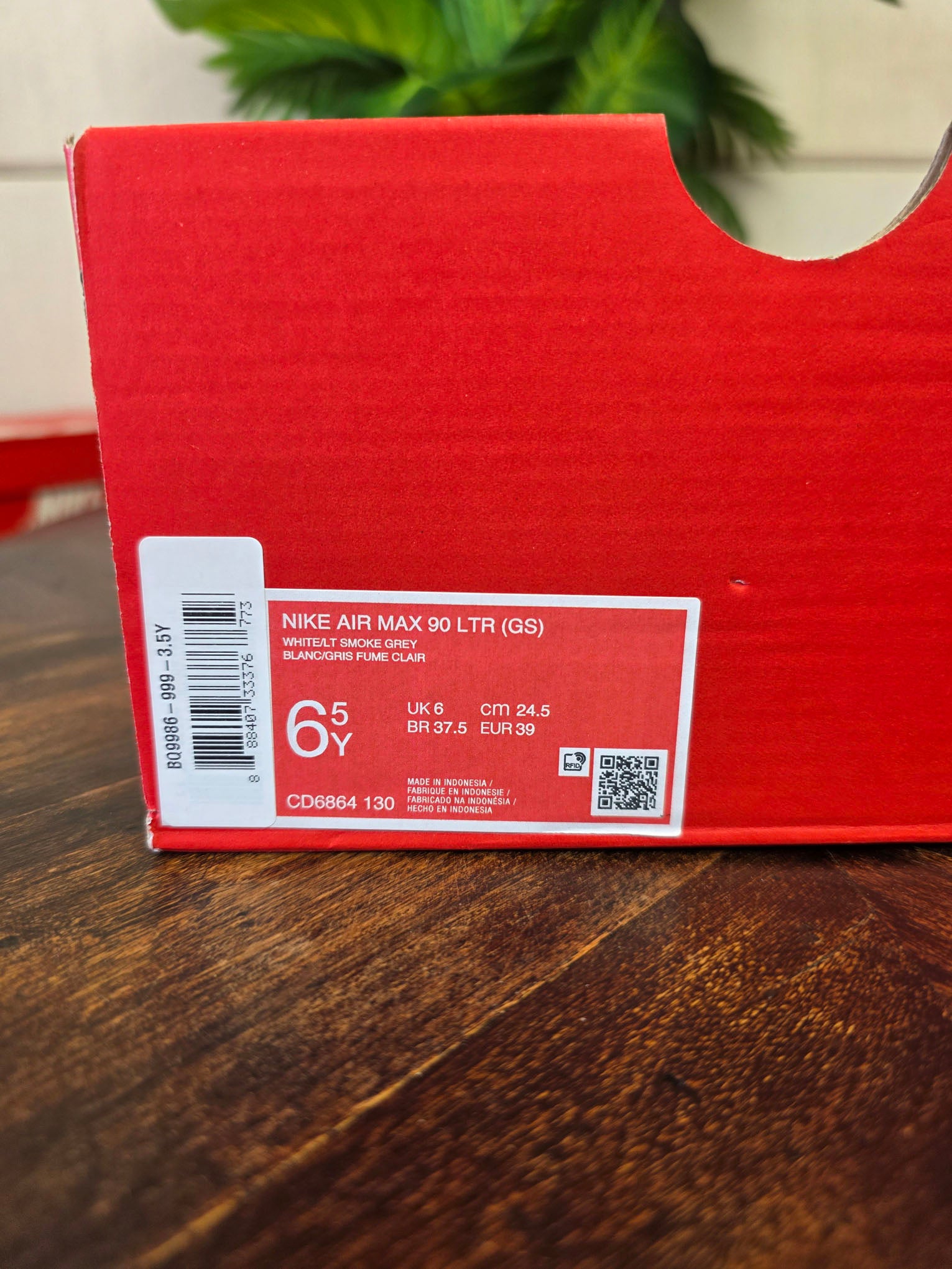 Nike Air Max 90 LTR GS Lime Blast maat 39