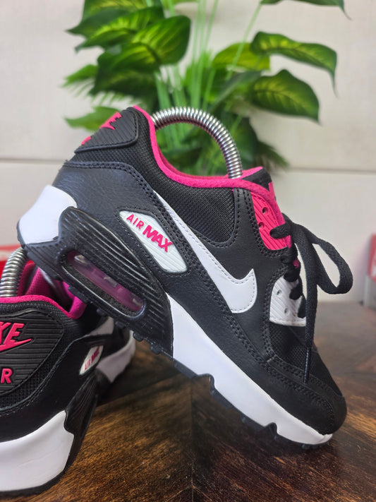 Nike Air Max 90 Mesh Black White Pink maat 36,5