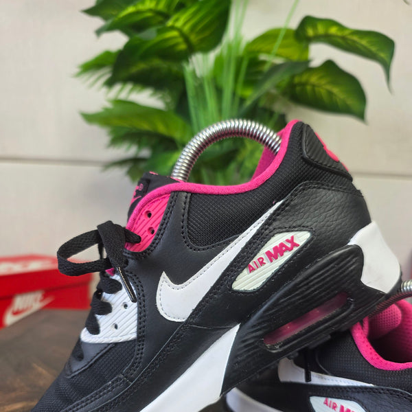 Nike Air Max 90 Mesh Black White Pink maat 36,5