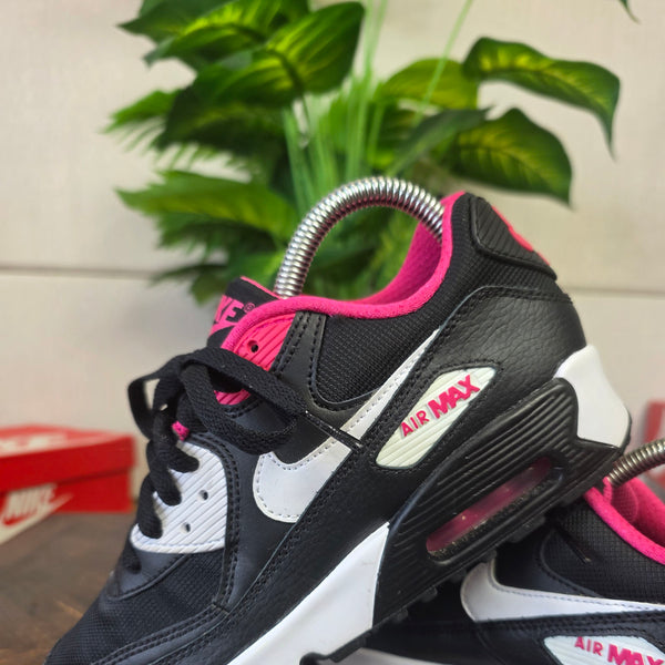 Nike Air Max 90 Mesh Black White Pink maat 36,5
