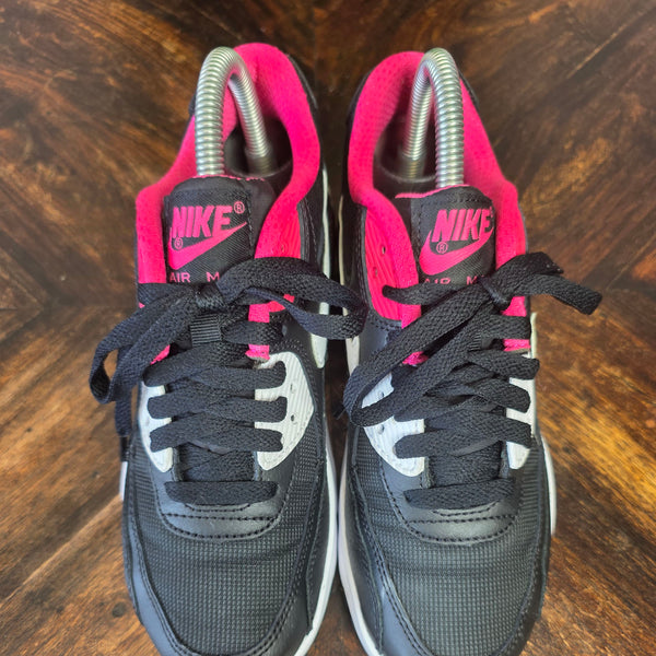 Nike Air Max 90 Mesh Black White Pink maat 36,5