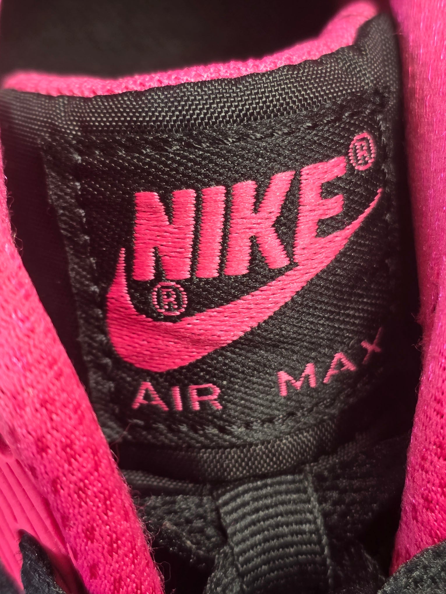 Nike Air Max 90 Mesh Black White Pink maat 36,5