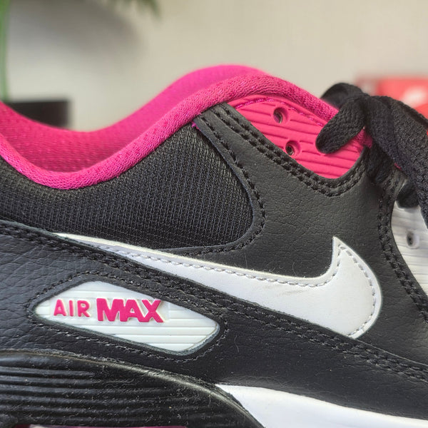 Nike Air Max 90 Mesh Black White Pink maat 36,5
