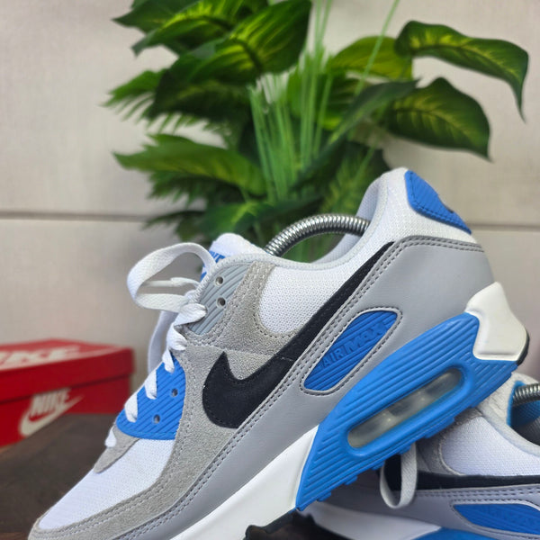 Nike Air Max 90 Pure Platinum Photo Blue maat 42,5