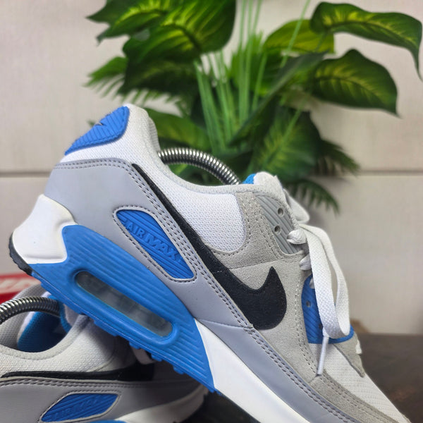 Nike Air Max 90 Pure Platinum Photo Blue maat 42,5