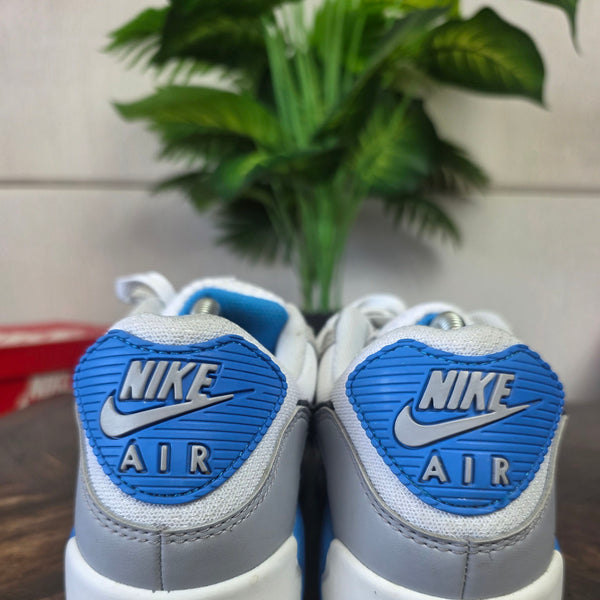 Nike Air Max 90 Pure Platinum Photo Blue maat 42,5