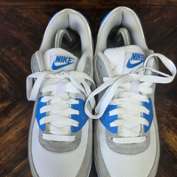 Nike Air Max 90 Pure Platinum Photo Blue maat 42,5