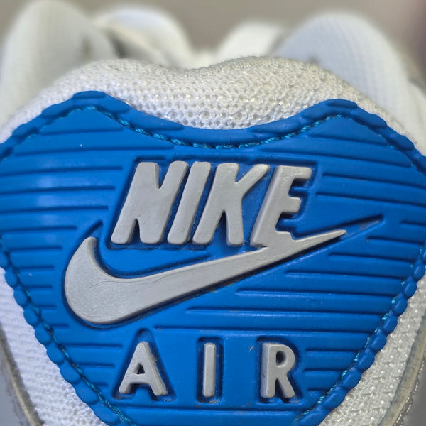 Nike Air Max 90 Pure Platinum Photo Blue maat 42,5