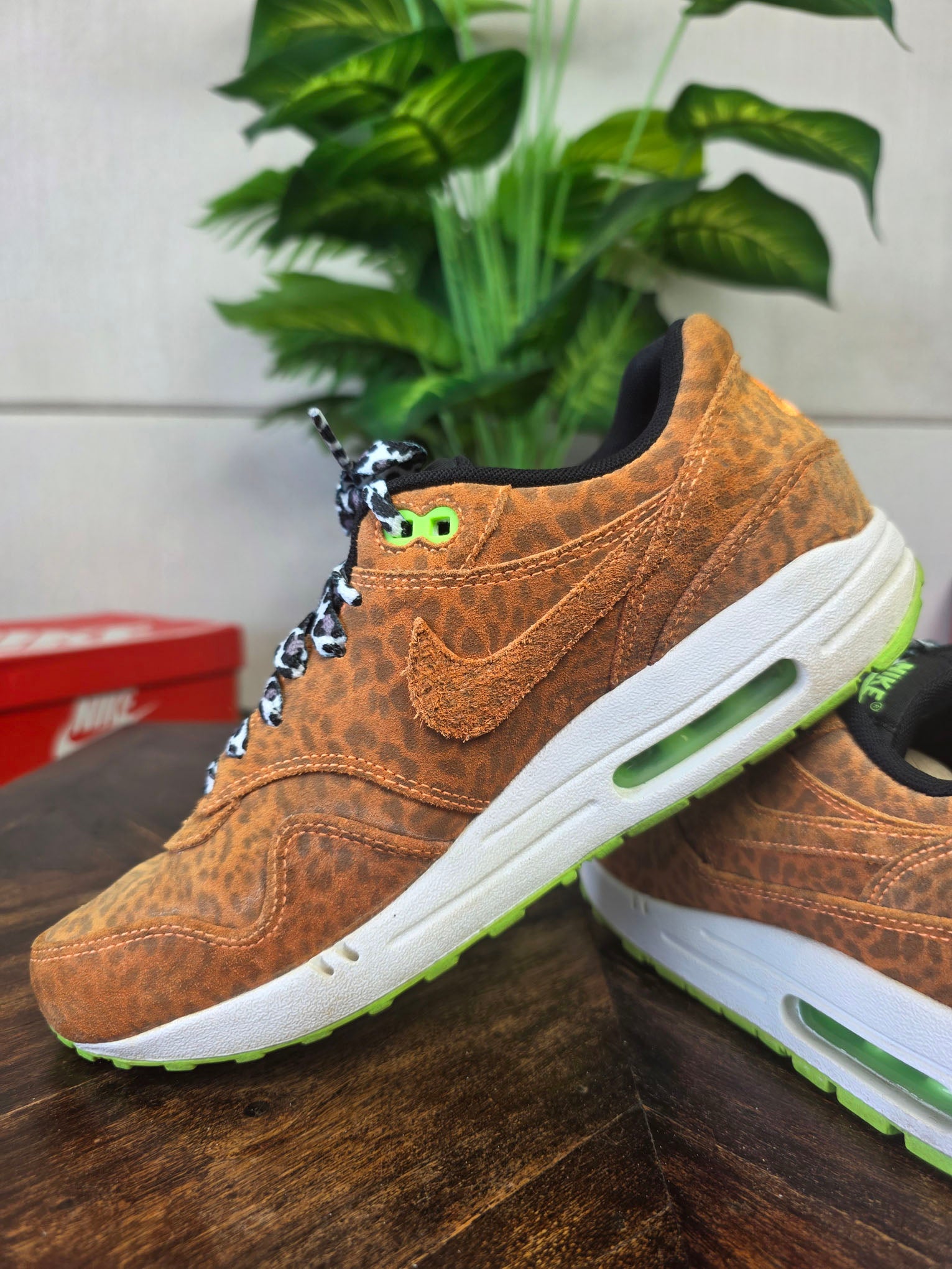 Nike Air Max 1 Leopard Orange maat 40