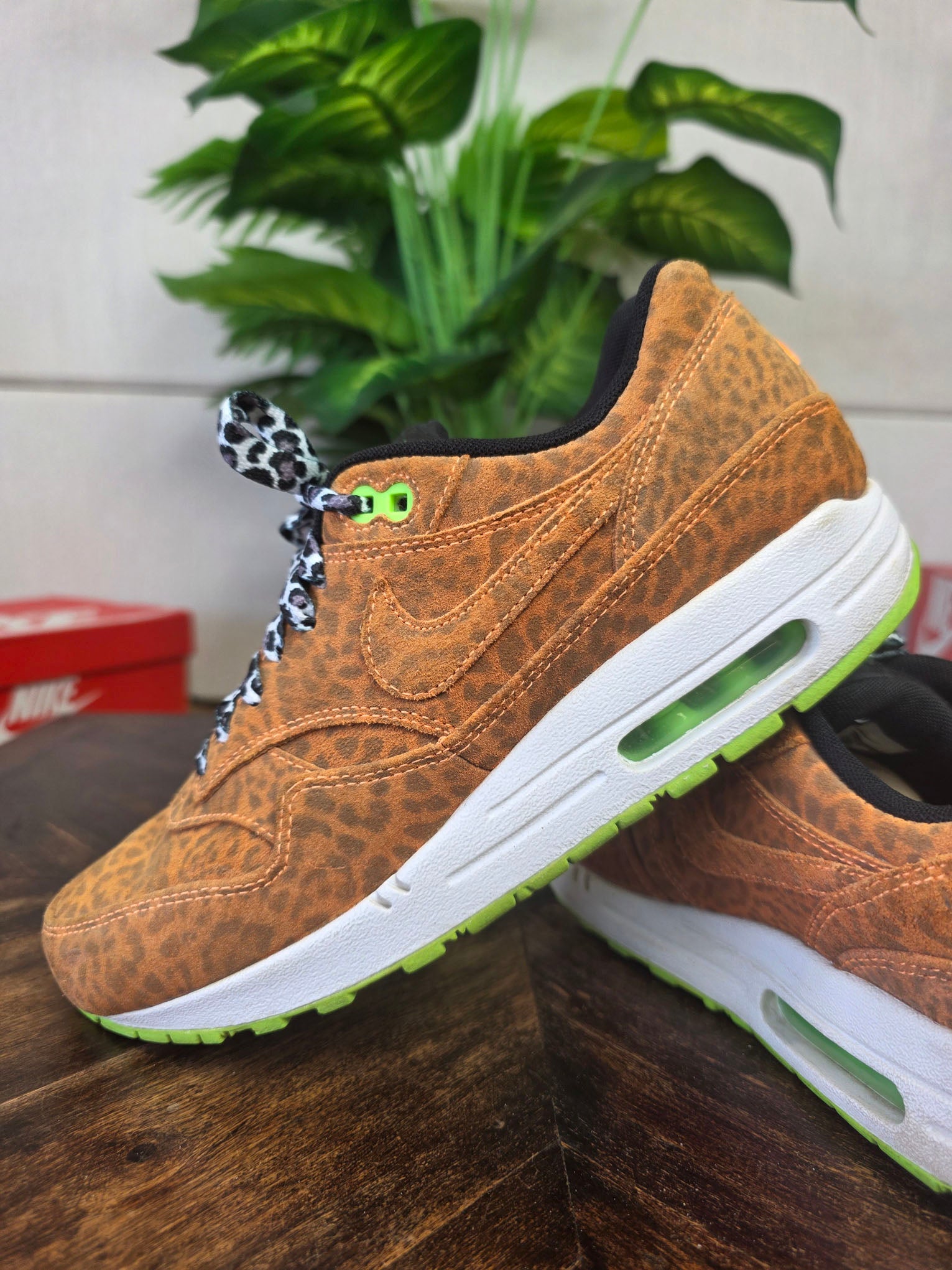 Nike Air Max 1 Leopard Orange maat 40