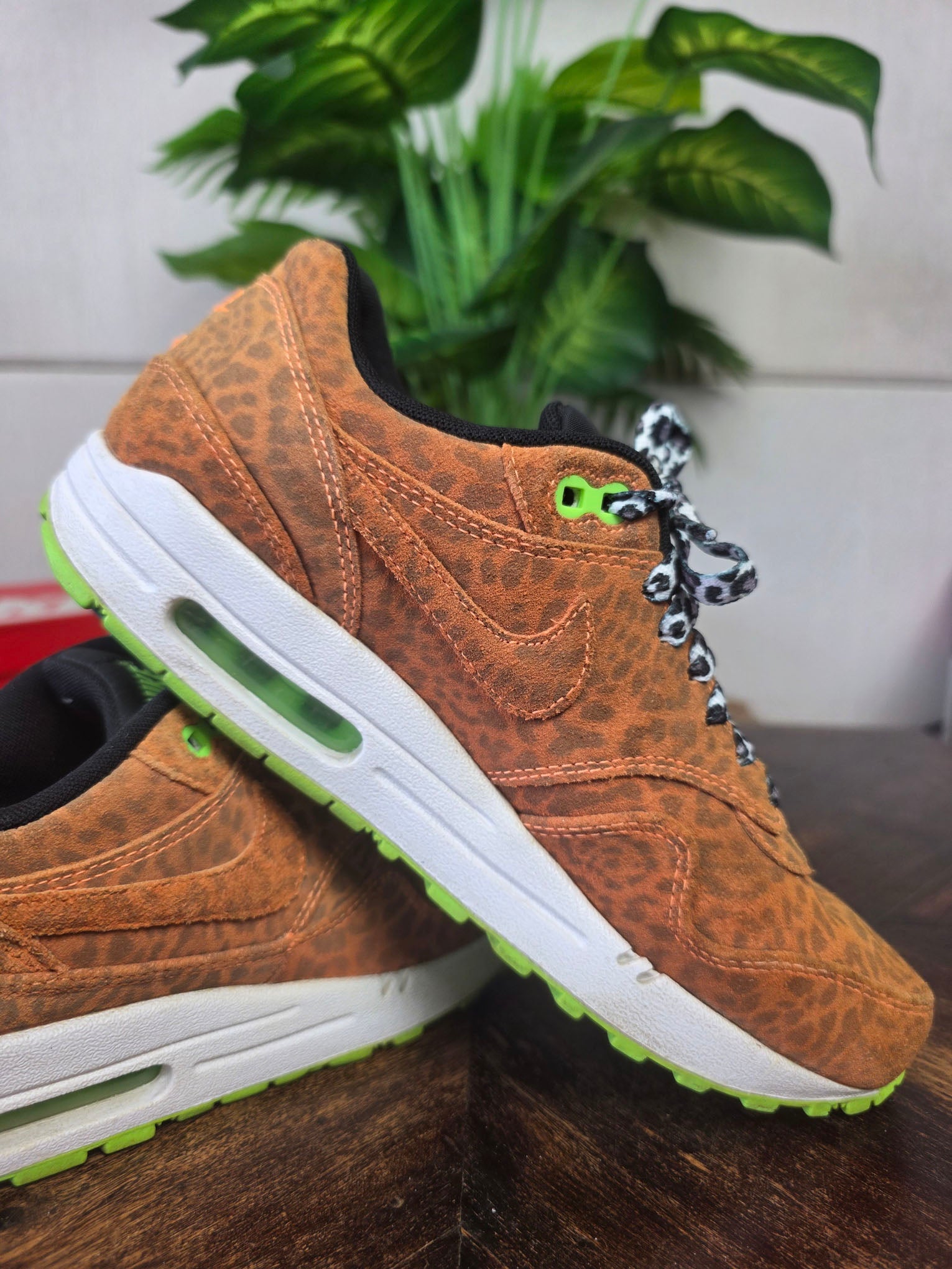 Nike Air Max 1 Leopard Orange maat 40