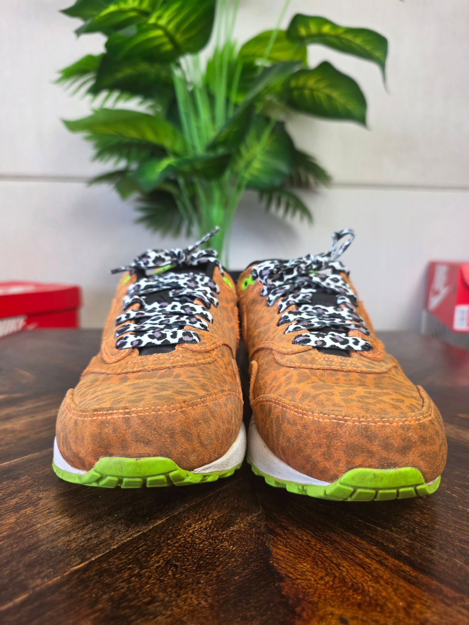 Nike Air Max 1 Leopard Orange maat 40