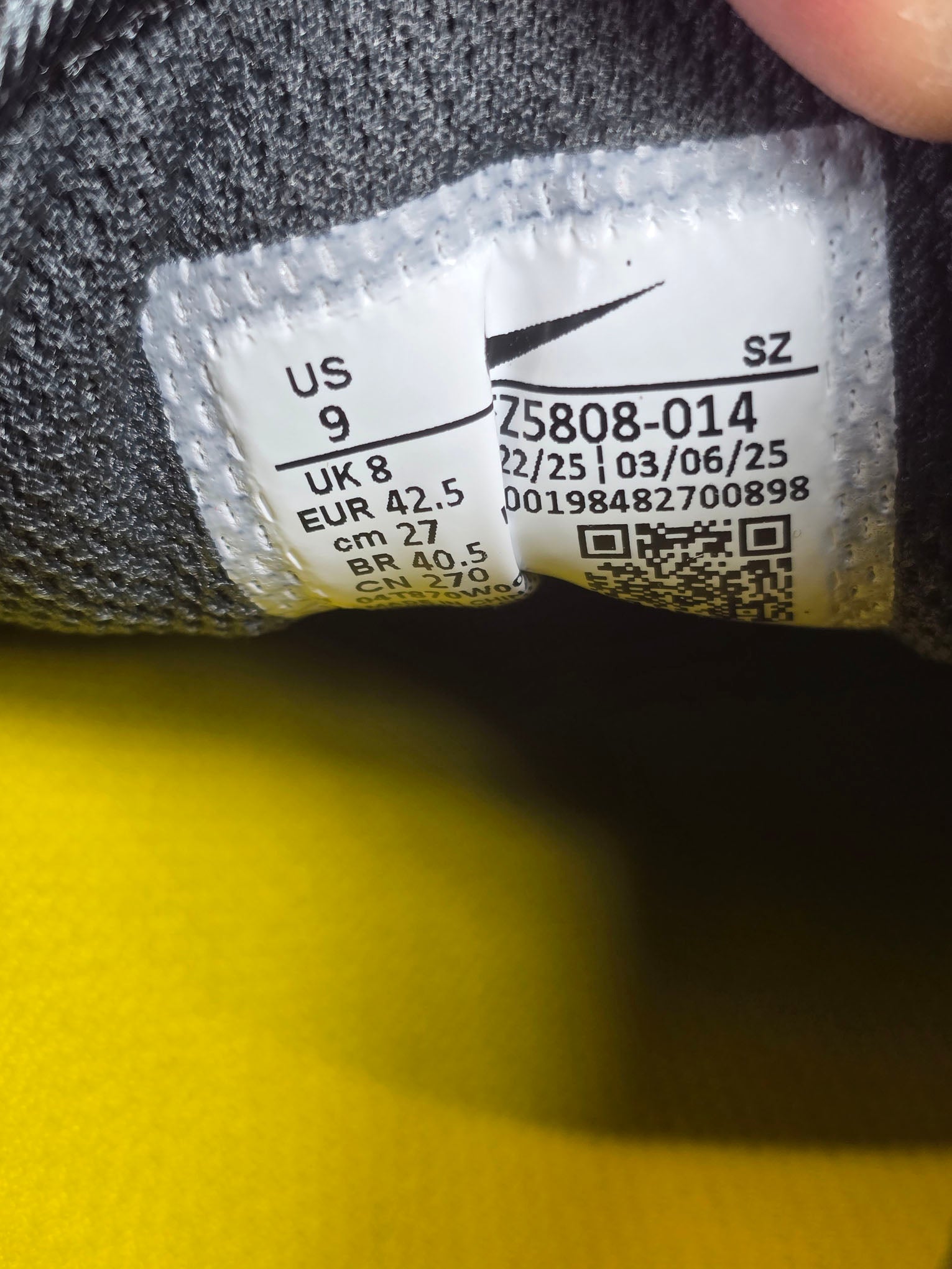 Nike Air Max 1 Essential Batman maat 42,5