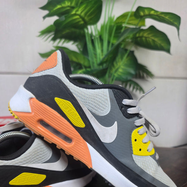Nike Air Max 90 Golf Smoke Grey Black Orange maat 44