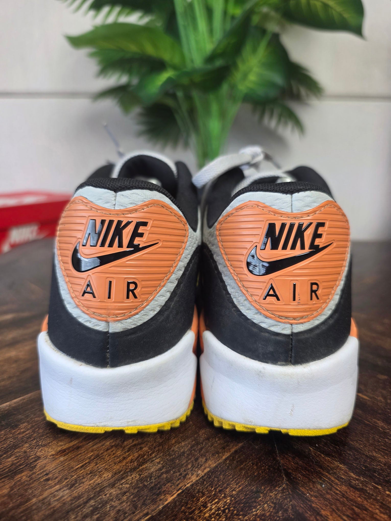 Nike Air Max 90 Golf Smoke Grey Black Orange maat 44