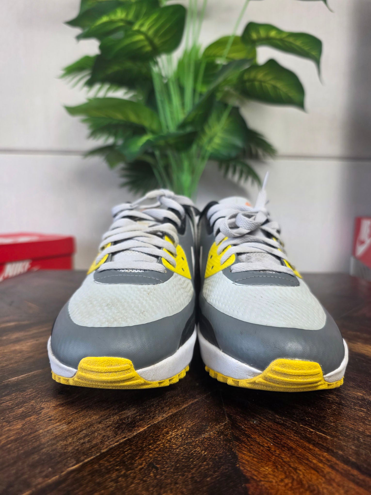 Nike Air Max 90 Golf Smoke Grey Black Orange maat 44