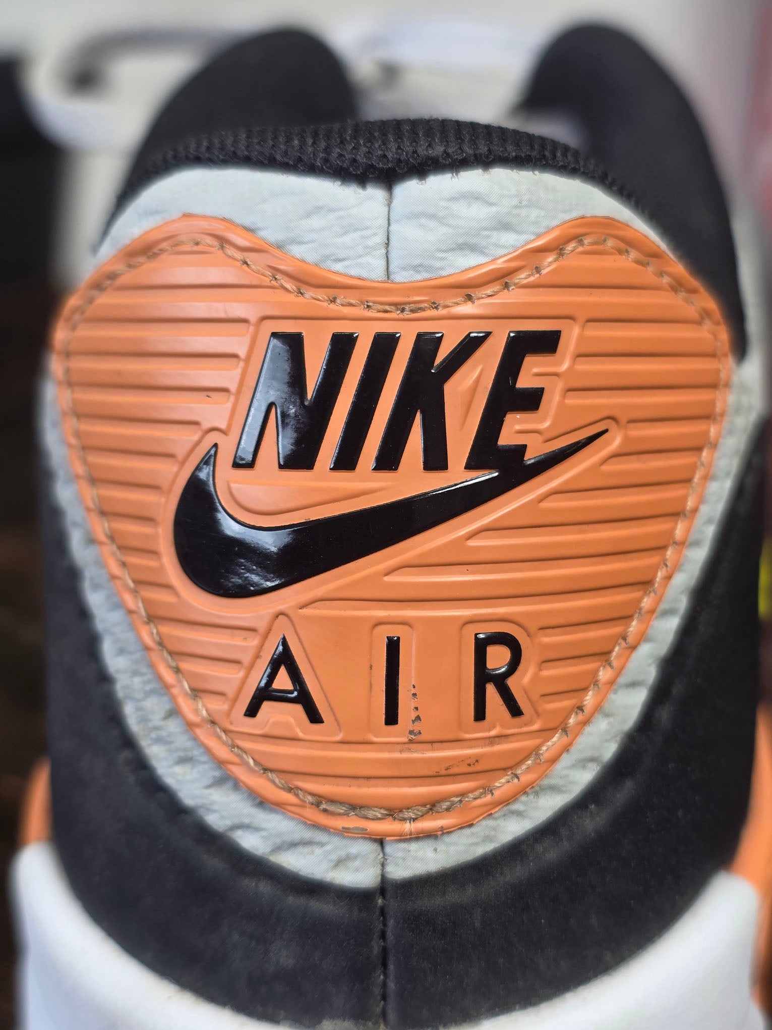 Nike Air Max 90 Golf Smoke Grey Black Orange maat 44
