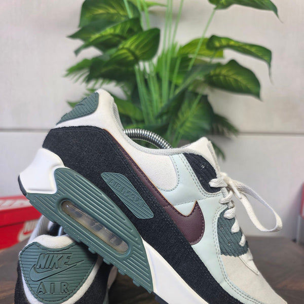 Nike Air Max 90 Burgundy Crush Vintage Green maat 44,5