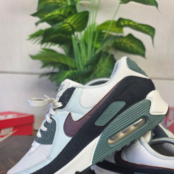 Nike Air Max 90 Burgundy Crush Vintage Green maat 44,5