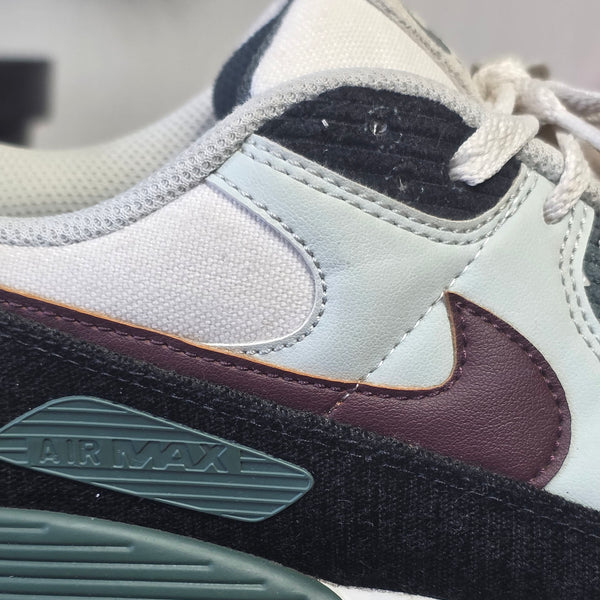 Nike Air Max 90 Burgundy Crush Vintage Green maat 44,5