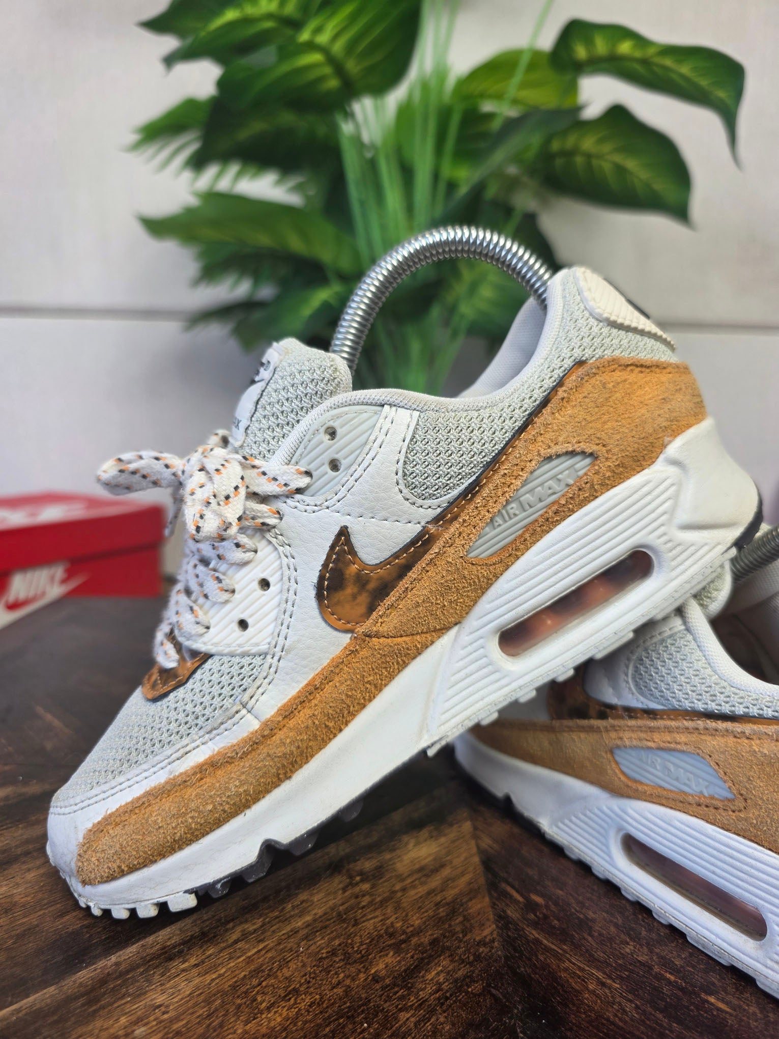Nike Air Max 90 Leopard Tortoise Shell maat 37,5