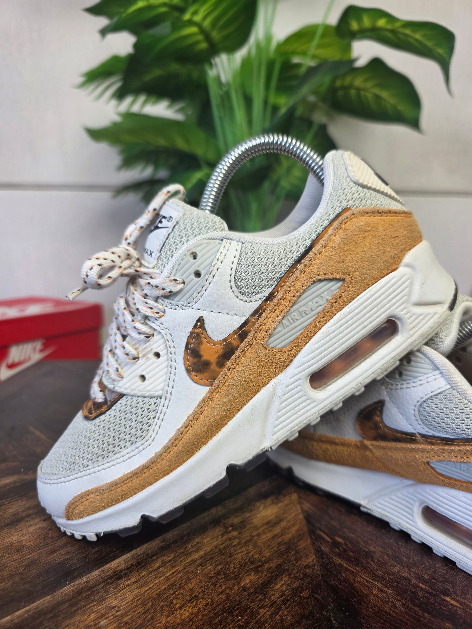 Nike Air Max 90 Leopard Tortoise Shell maat 37,5