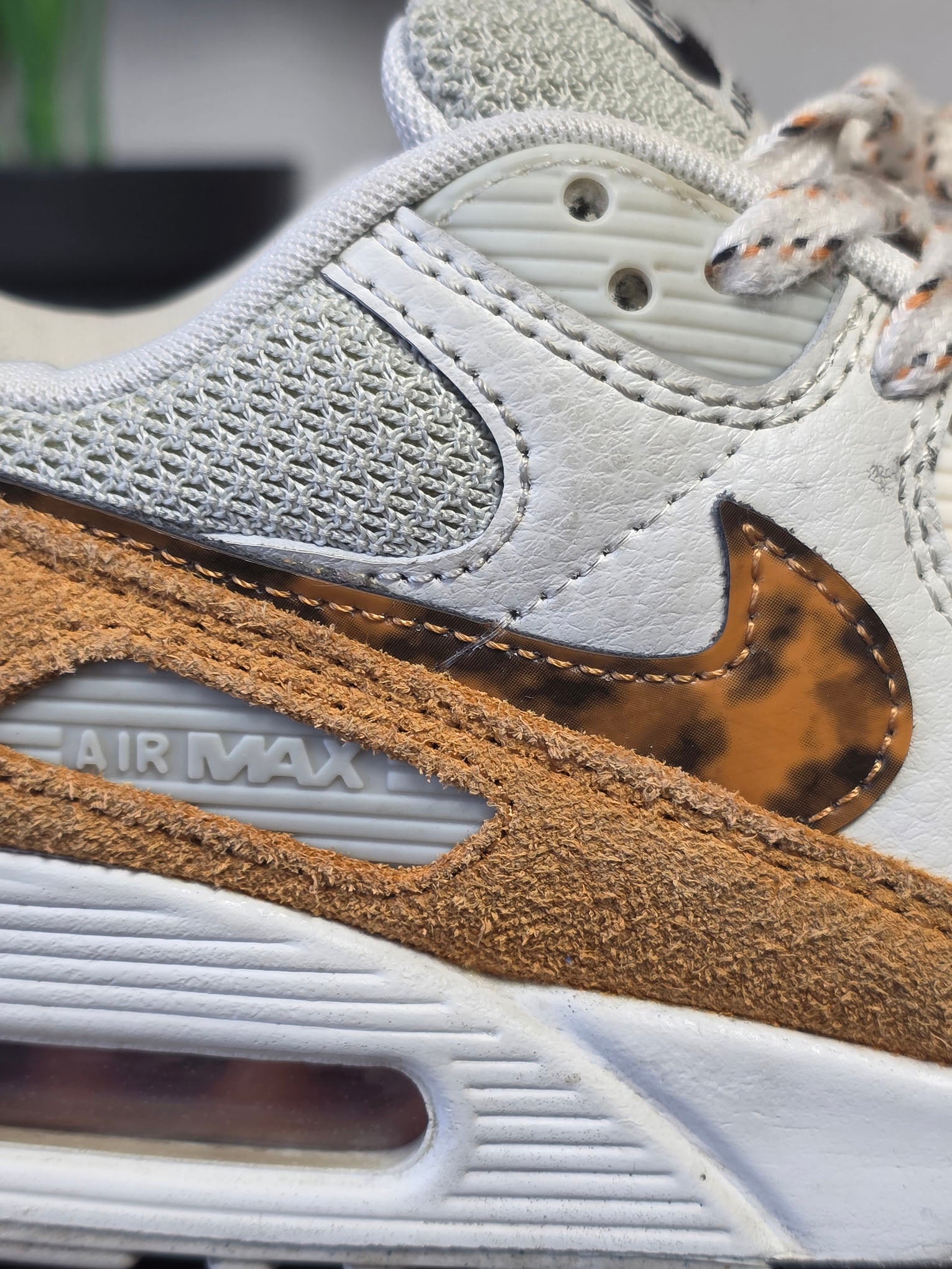 Nike Air Max 90 Leopard Tortoise Shell maat 37,5