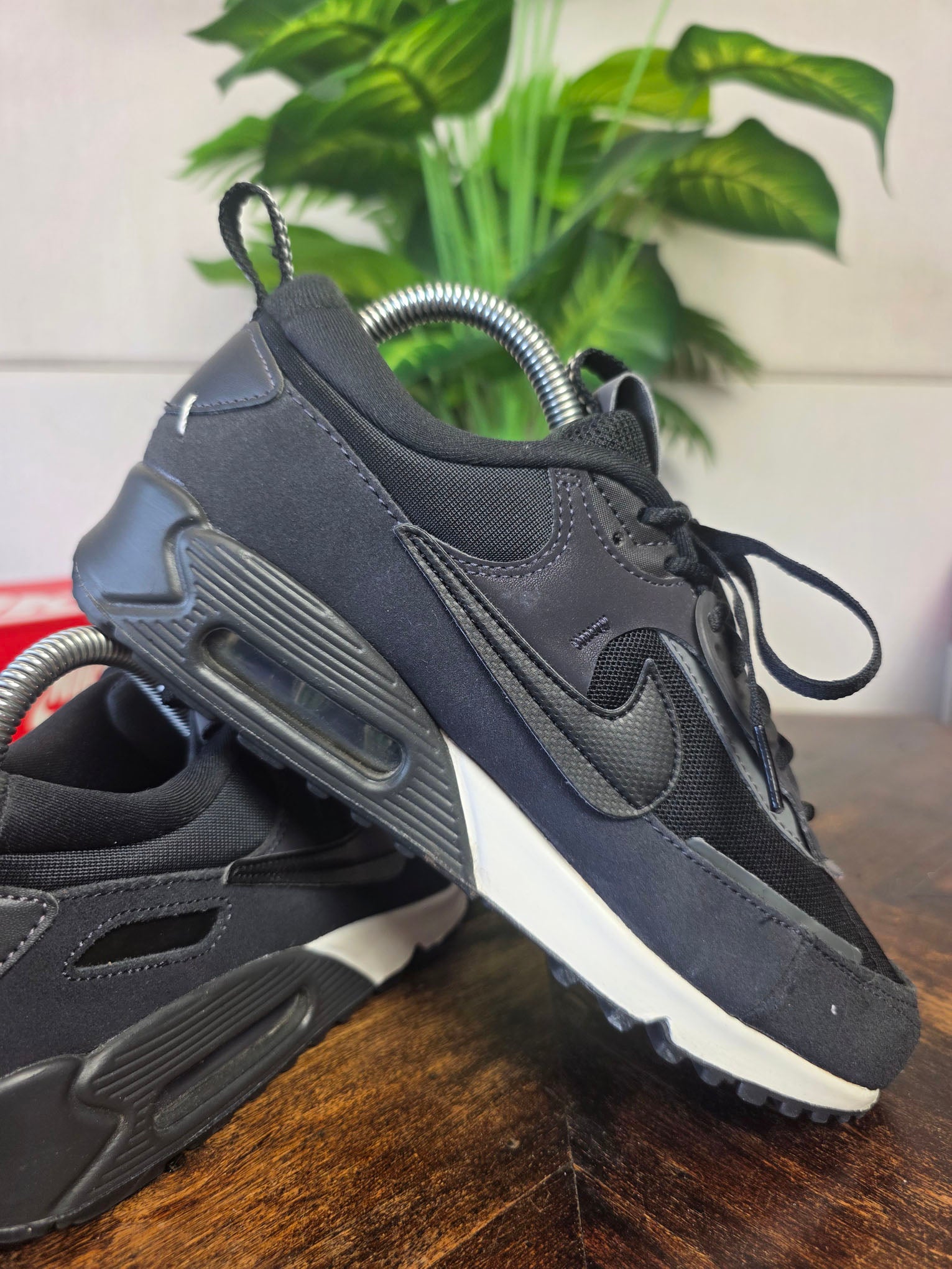 Nike Air Max 90 Futura Black White maat 38