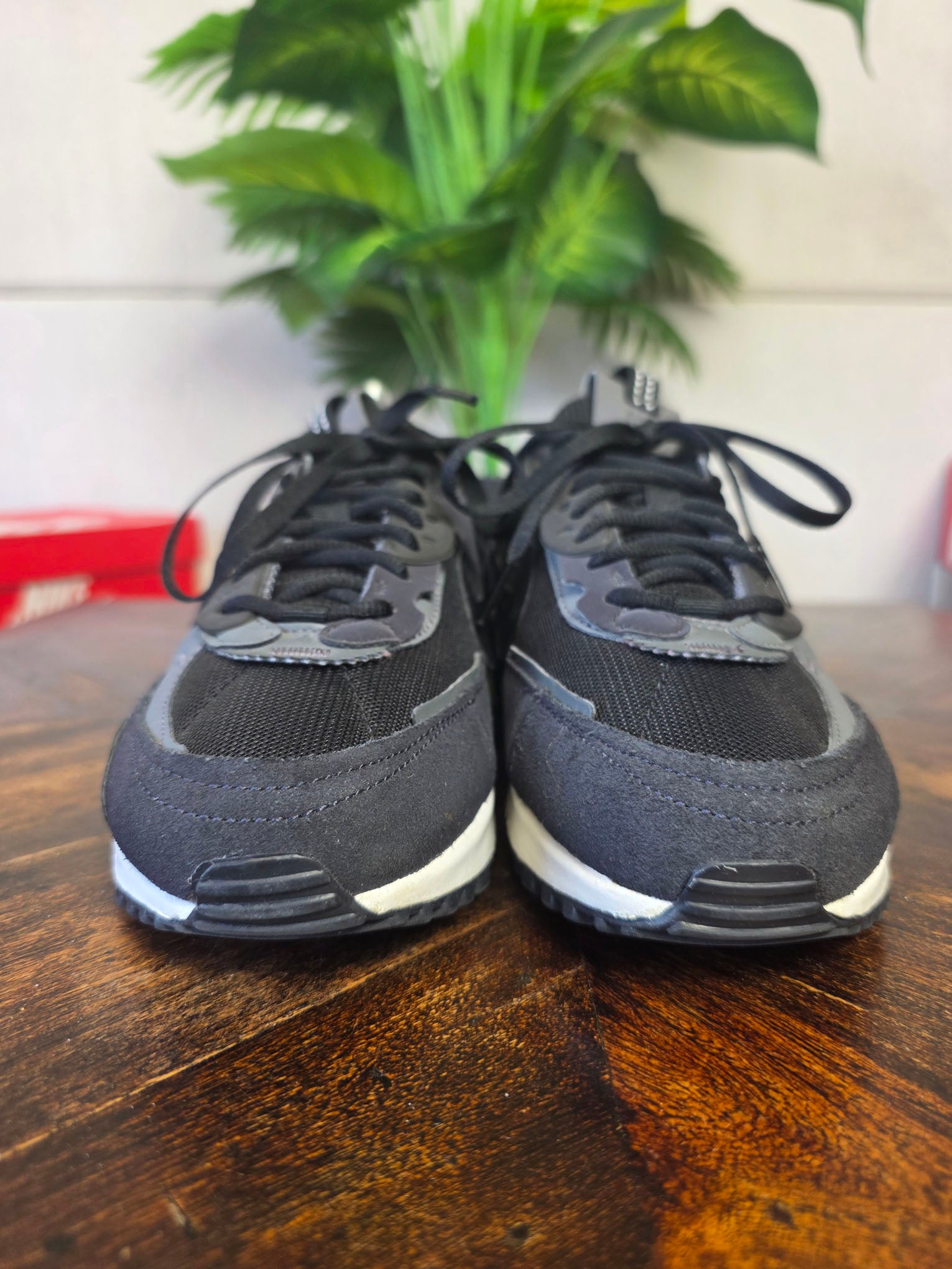 Nike Air Max 90 Futura Black White maat 38
