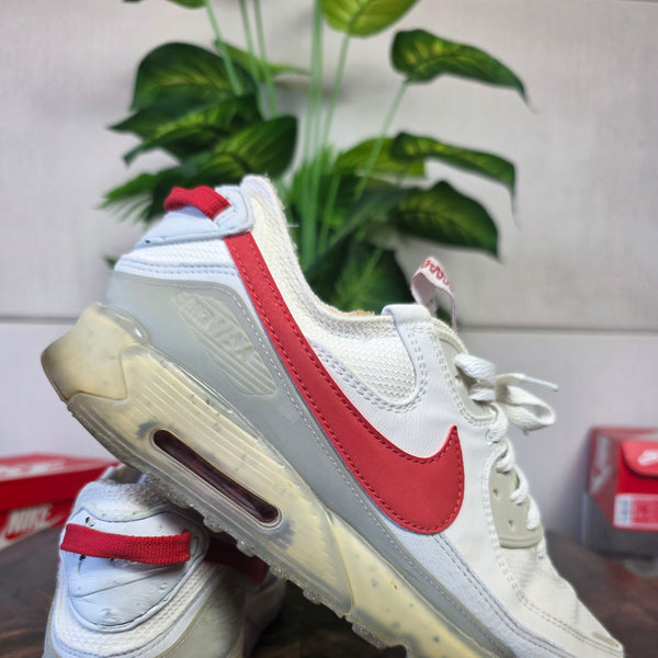 Nike Air Max 90 Terrascape Summit White Red Clay maat 46