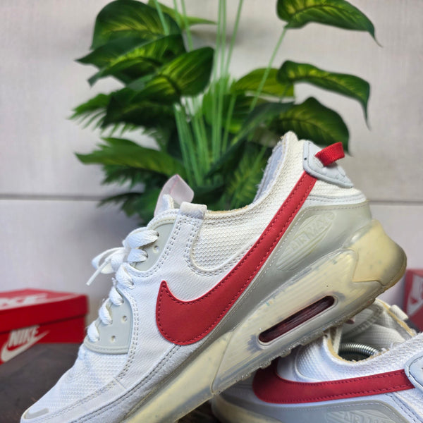 Nike Air Max 90 Terrascape Summit White Red Clay maat 46