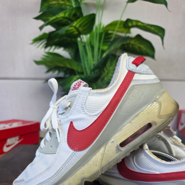 Nike Air Max 90 Terrascape Summit White Red Clay maat 46