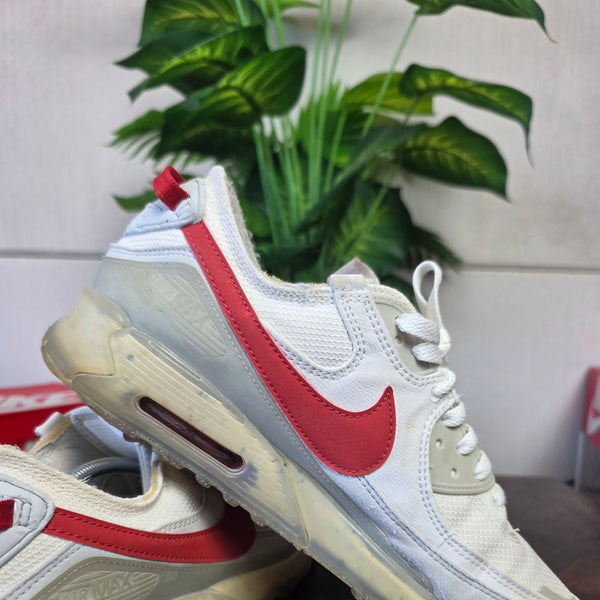 Nike Air Max 90 Terrascape Summit White Red Clay maat 46