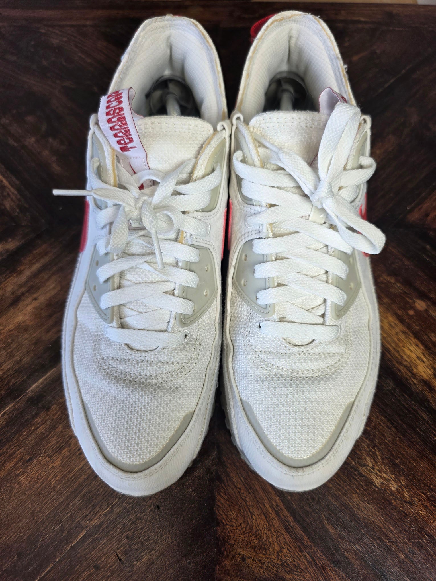 Nike Air Max 90 Terrascape Summit White Red Clay maat 46