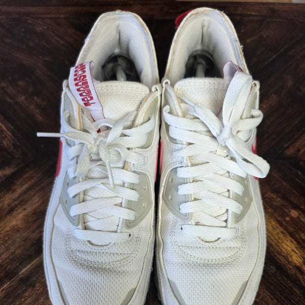 Nike Air Max 90 Terrascape Summit White Red Clay maat 46