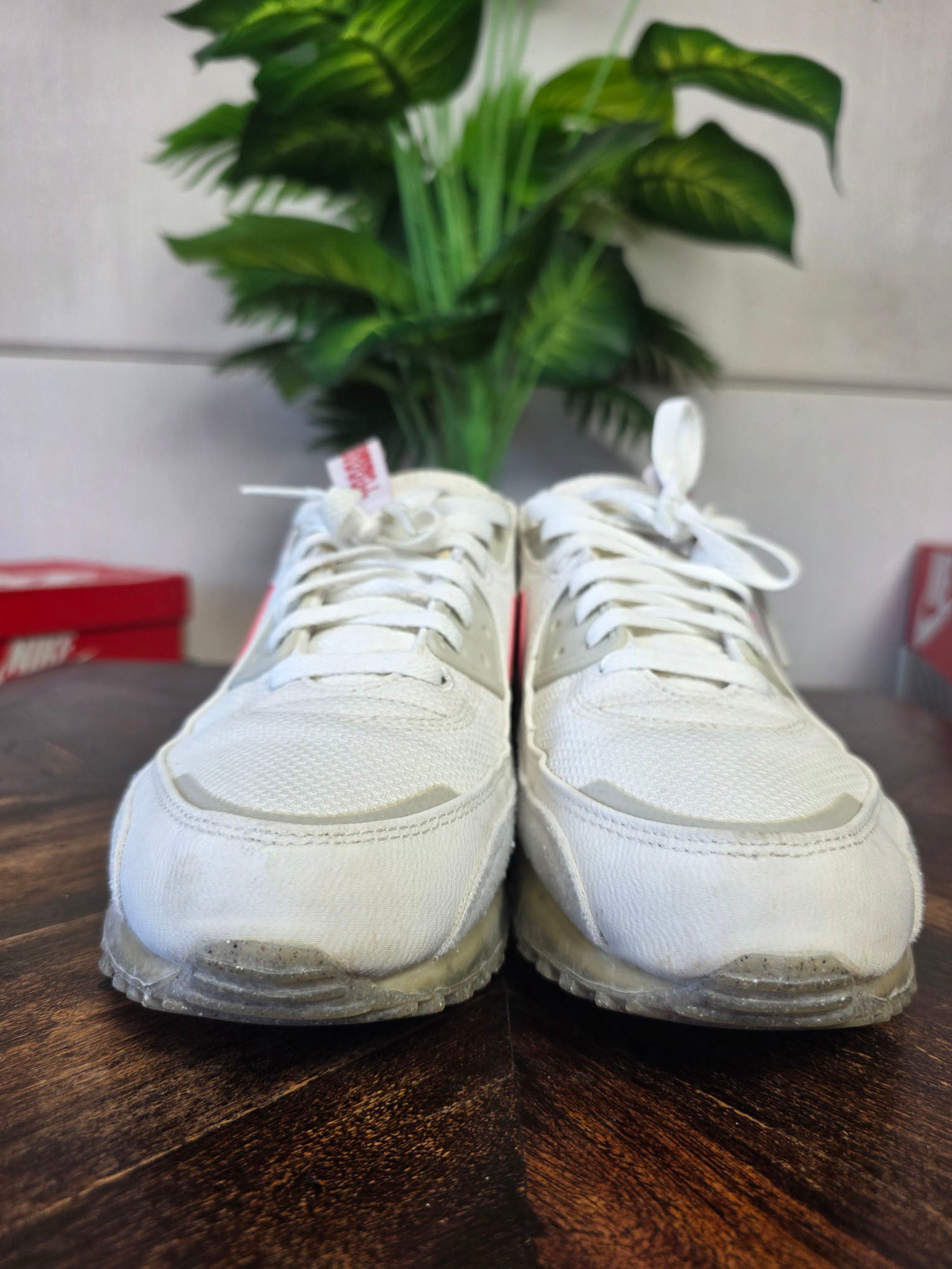 Nike Air Max 90 Terrascape Summit White Red Clay maat 46
