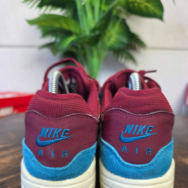 Nike Air Max 1 Team Red Green Abyss maat 41