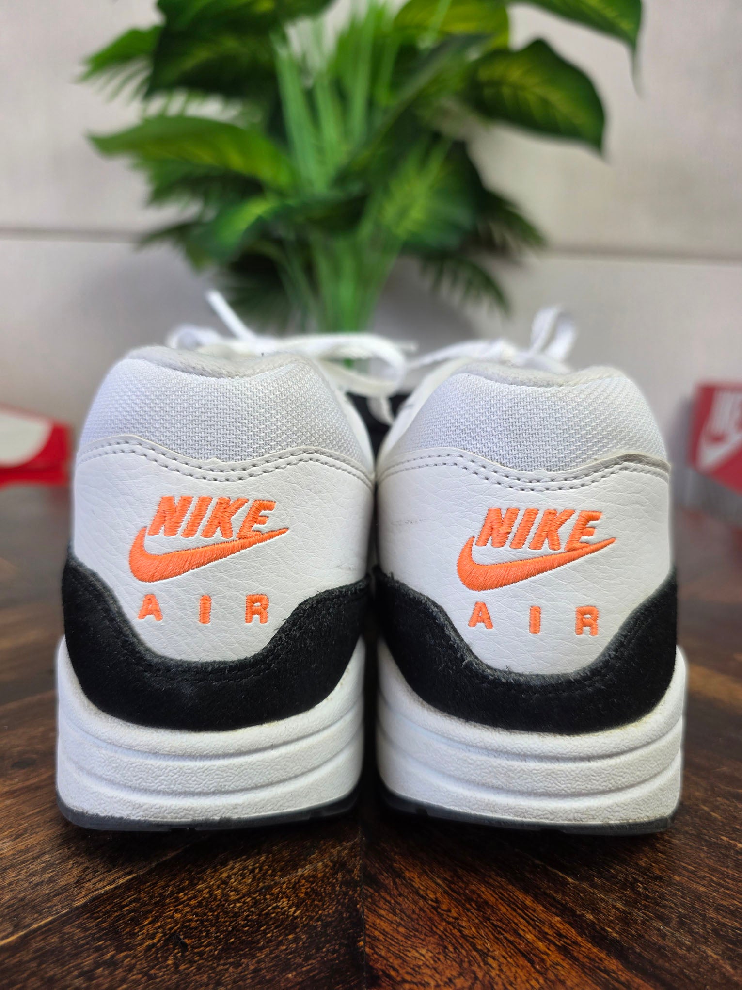 Nike Air Max 1 Photo Blue Total Orange maat 45