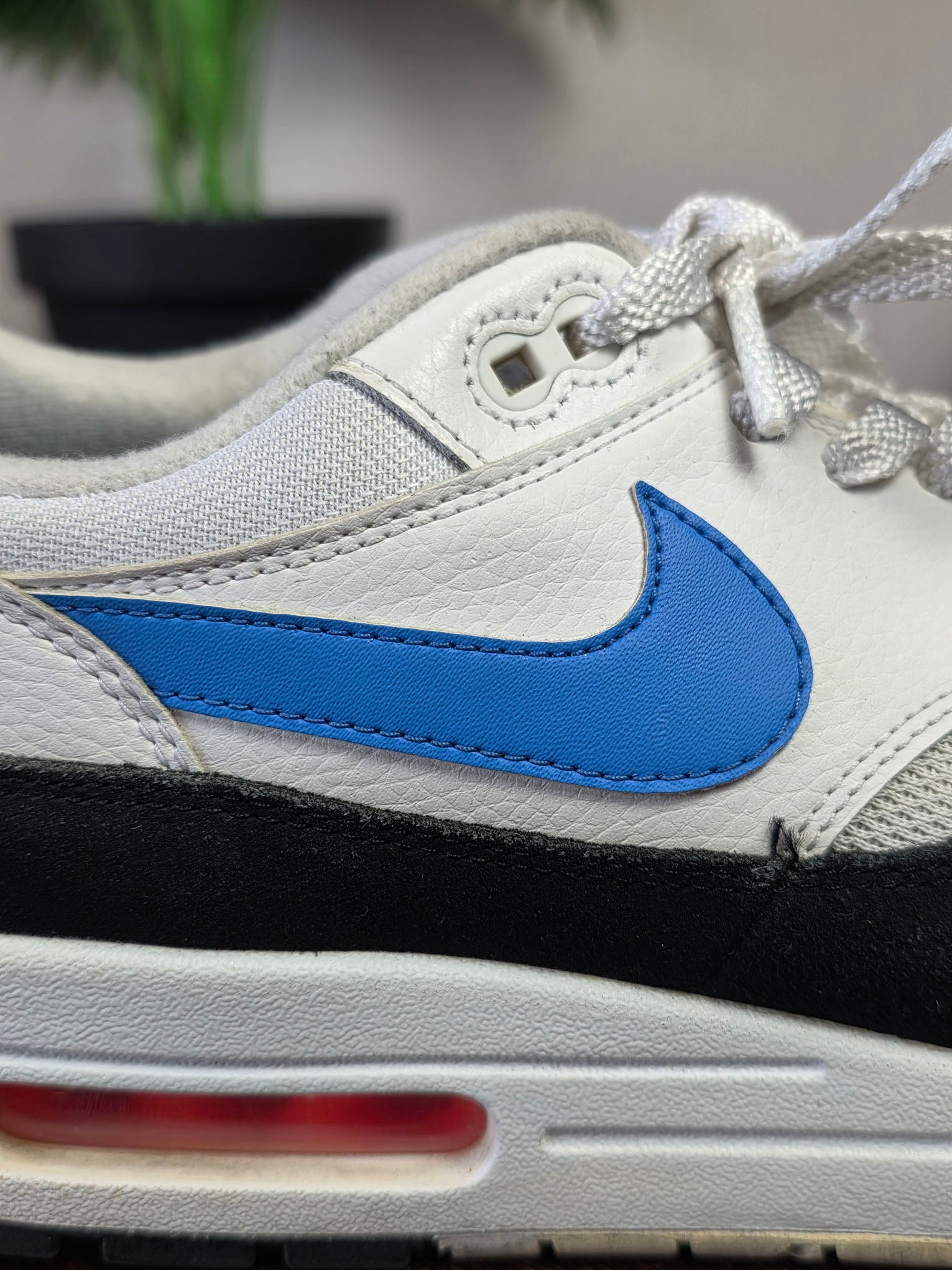 Nike Air Max 1 Photo Blue Total Orange maat 45