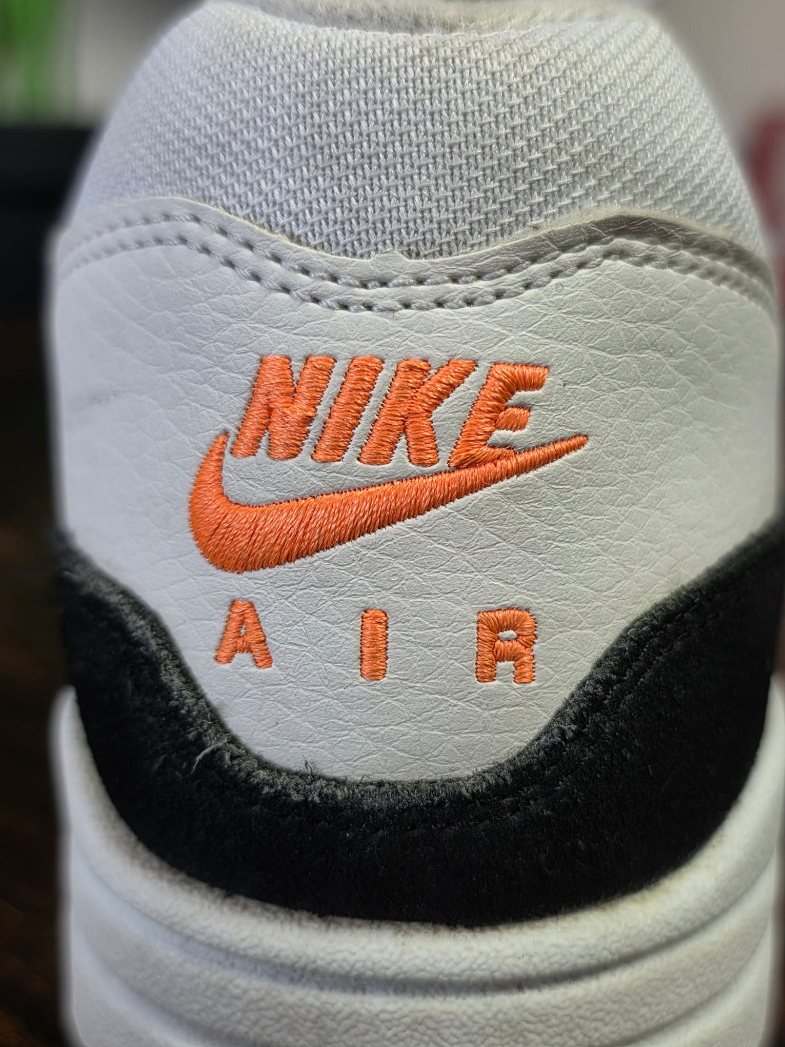 Nike Air Max 1 Photo Blue Total Orange maat 45