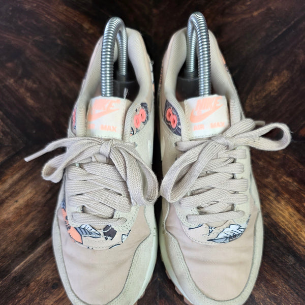 Nike Air Max 1 Aloha Floral "Rattan" maat 36