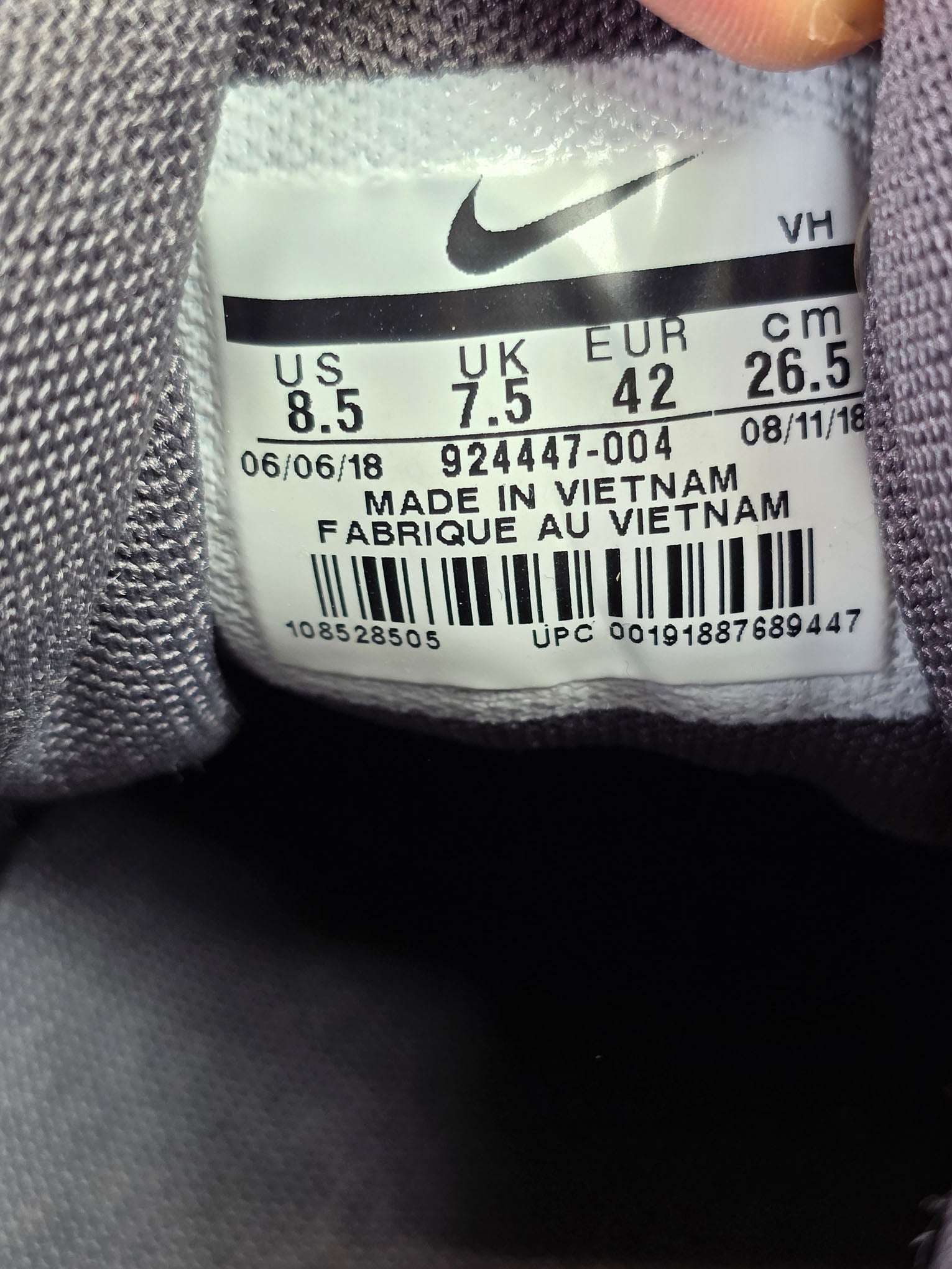 Nike Air Max 90 Ultra 2.0 'Grey Gum' maat 42
