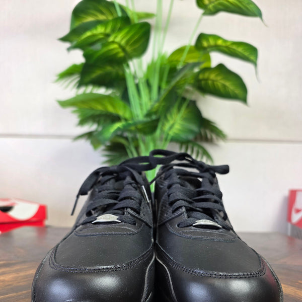 Nike Air Max 90 Triple Leather Black maat 43