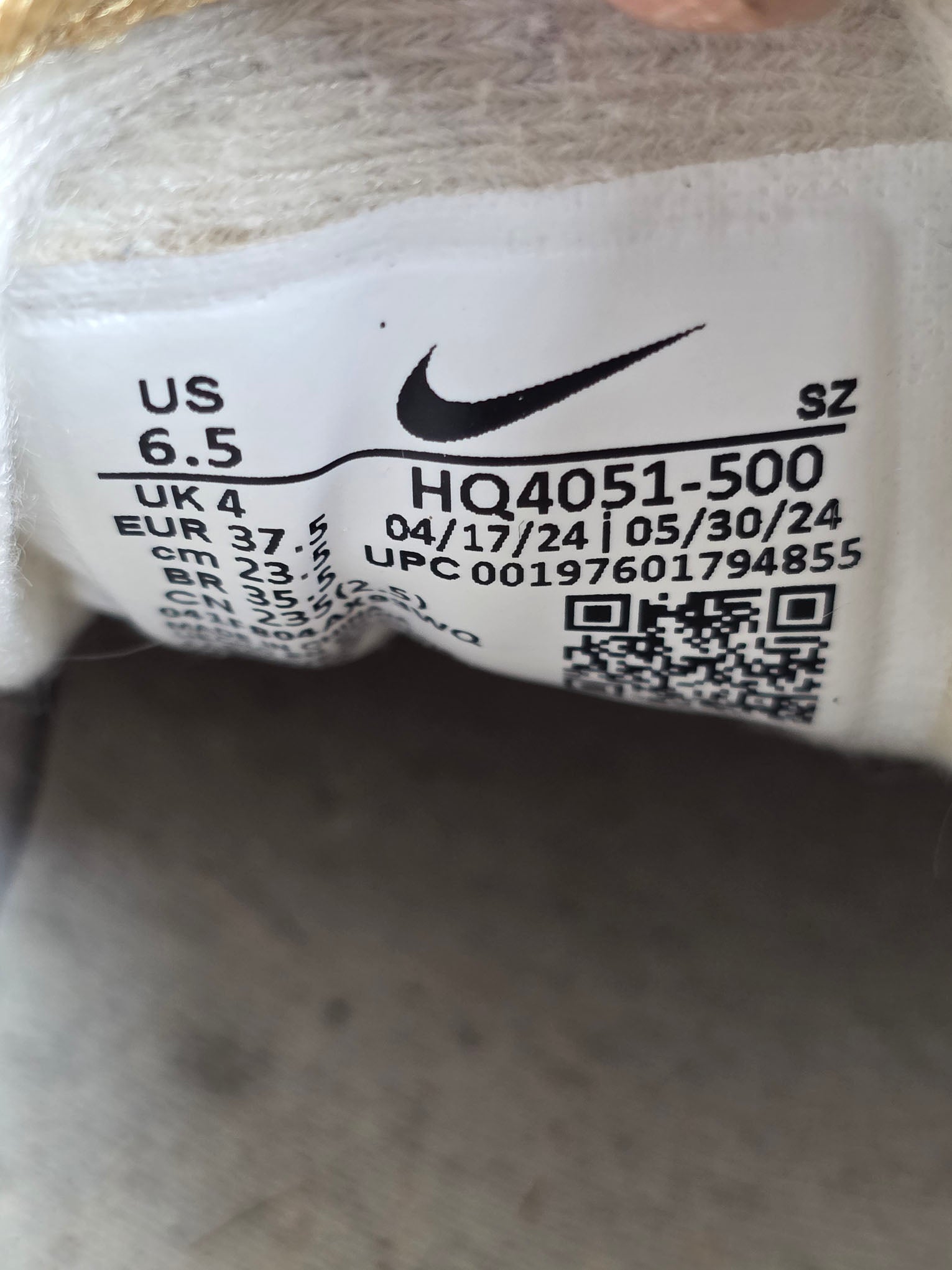 Nike Air Max 1 '87 Wmns "Hydrangeas" maat 37,5
