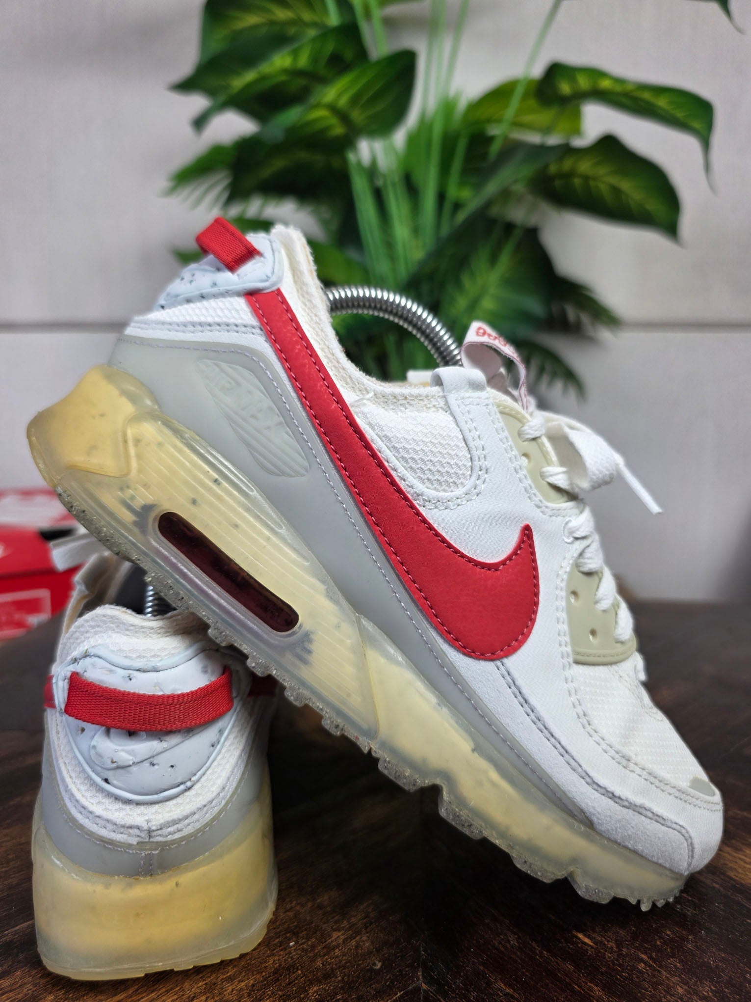 Nike Air Max 90 Terrascape White Red Clay maat 42