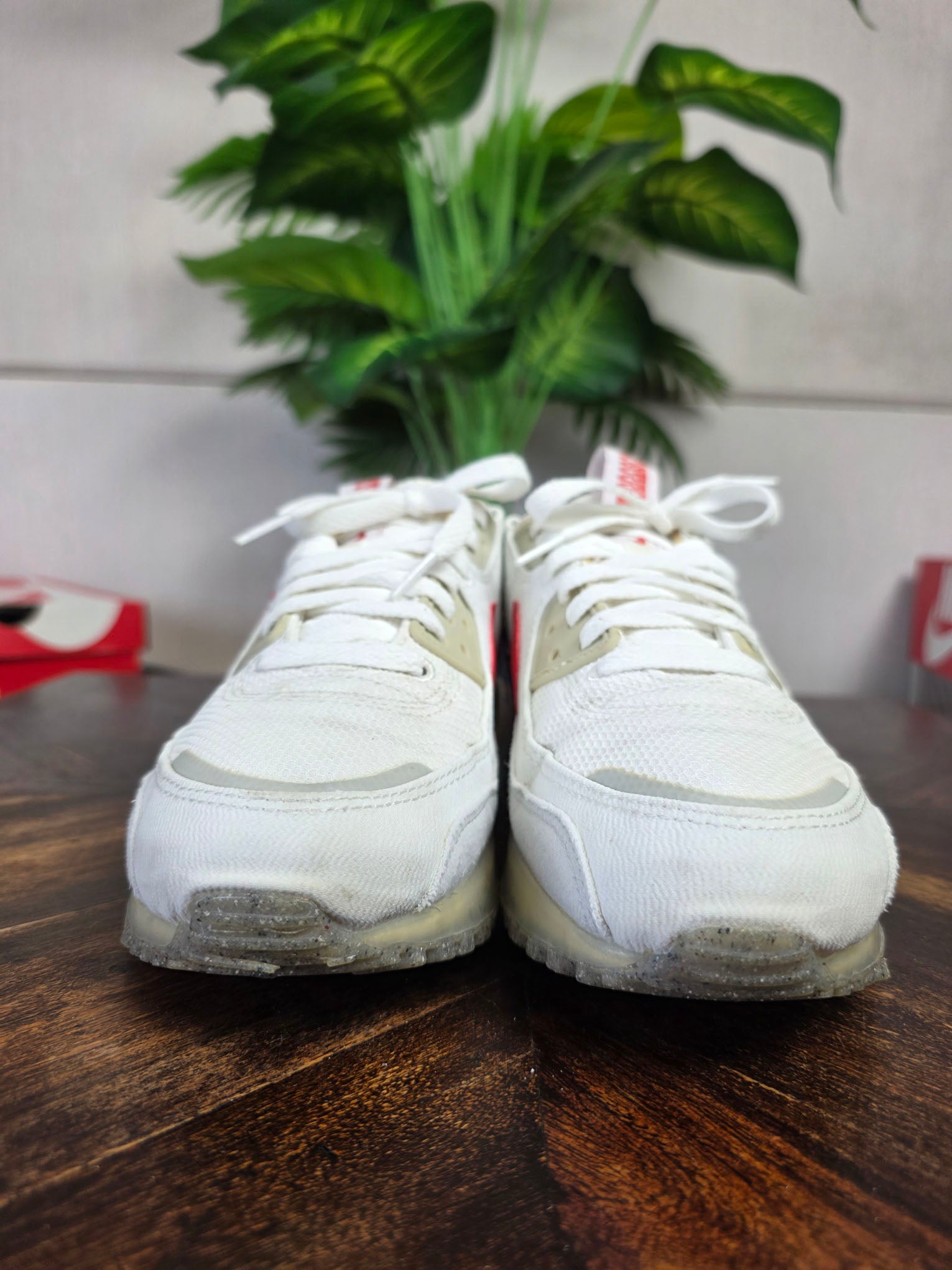 Nike Air Max 90 Terrascape White Red Clay maat 42