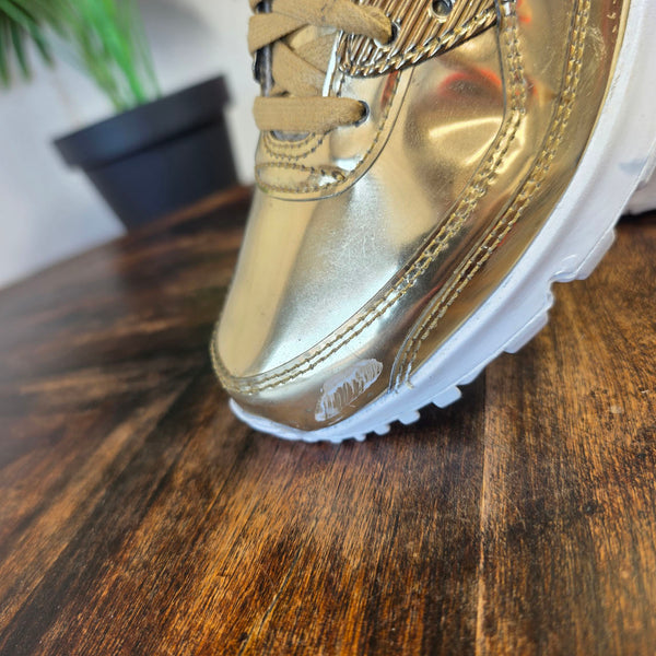 Nike Air Max 90 Metallic Gold maat 38
